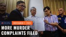 Bantag, others face murder complaints for deaths of Percy Lapid and middleman