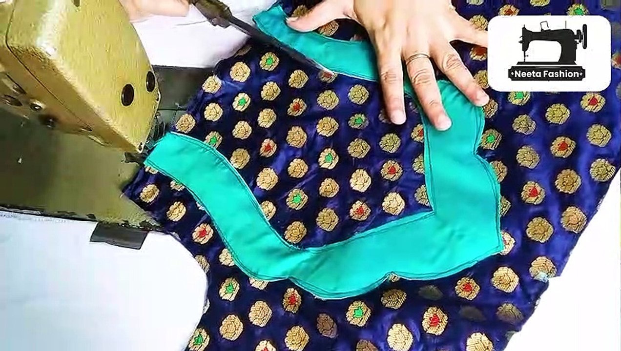 New Model Blouse Neck Design | Neeta Fashion |#blousedesign #designerblouse #blousestitching