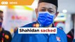 Shahidan, 3 others sacked from Umno