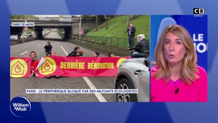 Le journal : Paris, le périphérique bloqué par des militants écologistes !