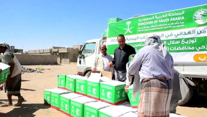 مركز الملك سلمان يخفف من معاناة آلاف الأسر في مأرب