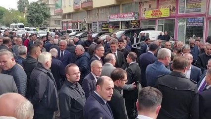 Adıyaman Valisi Mahmut Çuhadar'ın babası son yolculuğuna uğurlandı