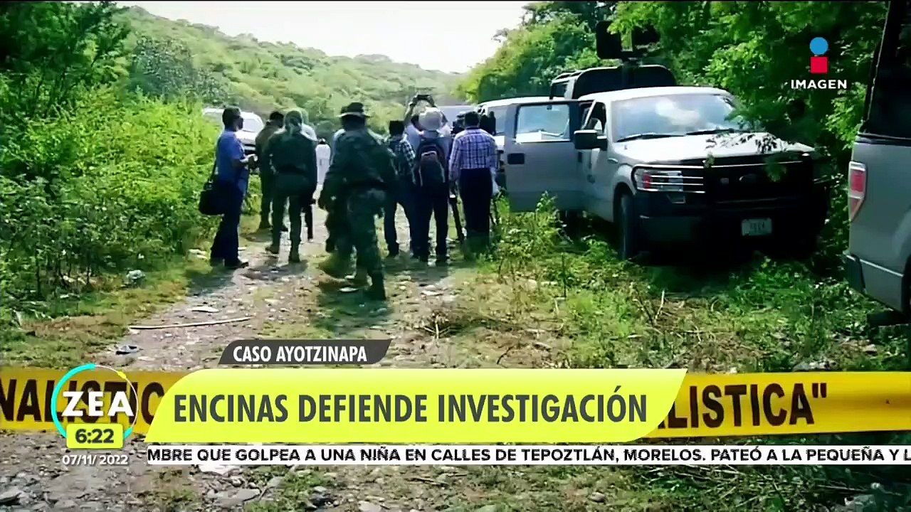 Encinas defiende la investigación de la Comisión para la Verdad y la Justicia en el Caso Ayotzinapa