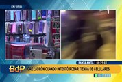 Santa Anita: serenos frustran robo en tienda de celulares y capturan a delincuente