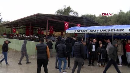 ŞEHİT ER İSMAİL ESMER, HATAY'DA SON YOLCULUĞA UĞURLANDI