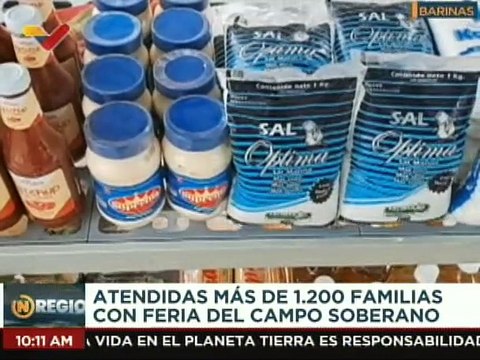 Barinas | Feria del Campo Soberano beneficia a más de 1.200 familias con alimentos a bajo costo