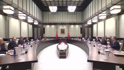 Cumhurbaşkanlığı Kabinesi toplandı