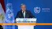 Cop27, Guterres 