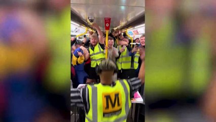 A cheeky DJ held wild illegal raves on a bus, a train, a ferry and even B&Q