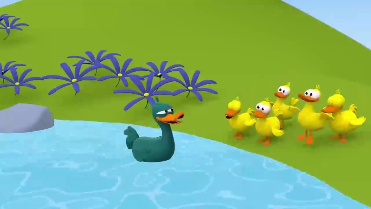 Five Little Ducks | Kids Songs & Nursery Rhymes