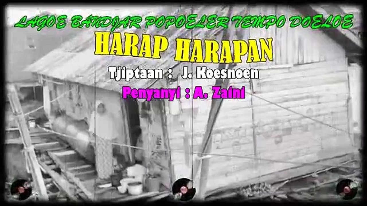 Classical Banjar Song 'Harap Harapan'