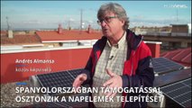 Spanyolországban 40 százalékos támogatással ösztönzi az állam a napelemek telepítését