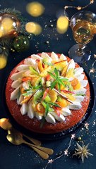 Baba créole aux fruits exotiques