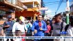 Vendedores ambulantes se toman bulevar de Siguatepeque oponiéndose a desalojo