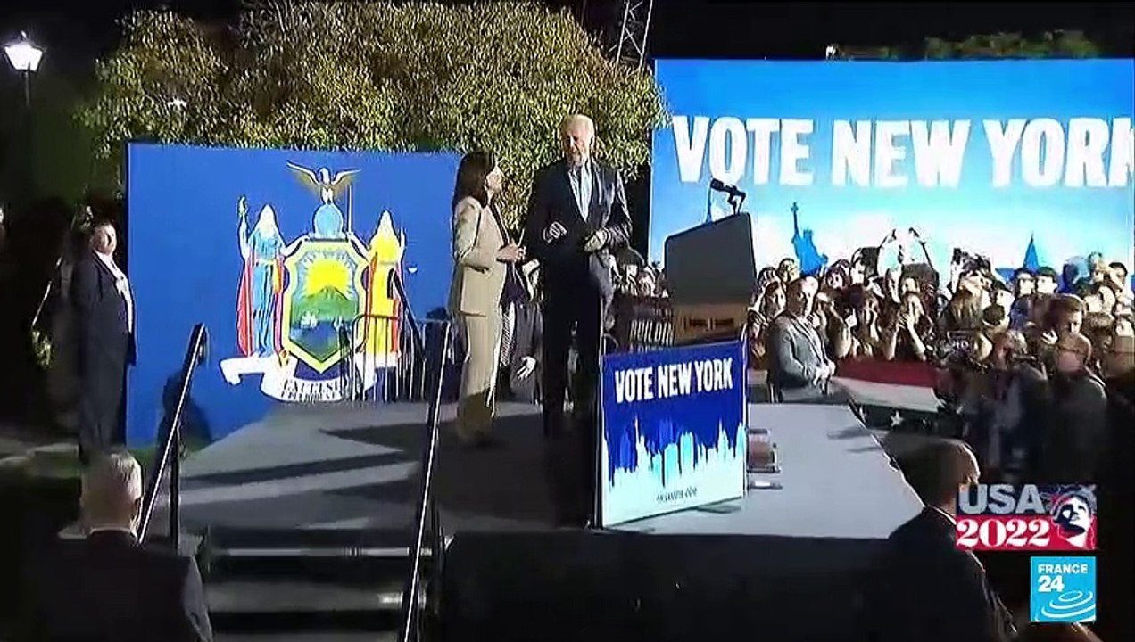 Biden, Trump rally troops on eve of crucial midterms