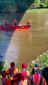 Video del momento en que trasladan cadáver hallado en río Isabela
