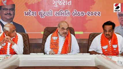 દિલ્હીમાં ગૃહમંત્રી અમિત શાહના ઘરે બેઠક શરૂ