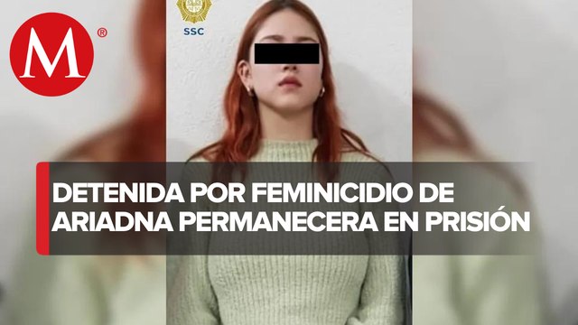Imponen prisión preventiva a Vanessa Flores, implicada en caso Ariadna