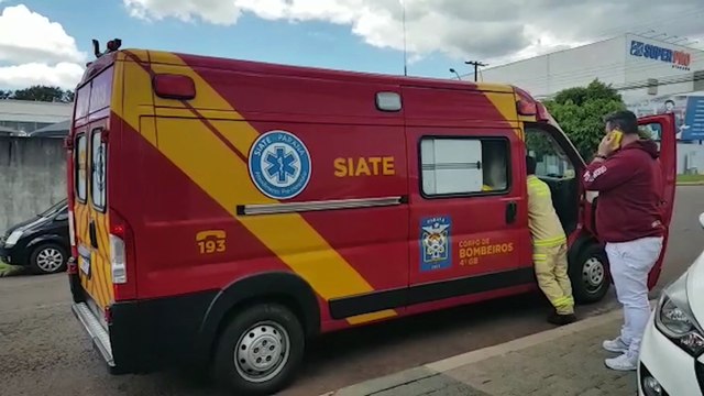 Mulher fica ferida após acidente de trânsito no Bairro São Cristóvão