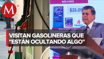 Profeco inicia operativo en gasolineras que no permitieron verificación