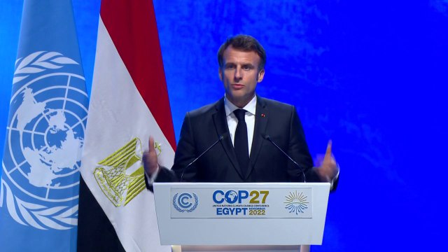 Cop 27: Emmanuel Macron appelle à la création d'un contrat politique et financier avec les pays du Sud, pour aider à préserver leur biodiversité