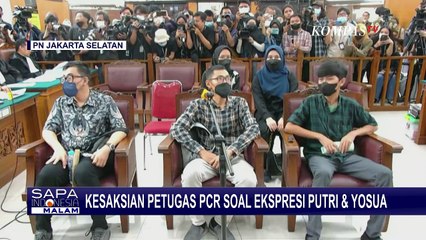 Saksi Petugas PCR Ungkap Ekspresi Putri Candrawathi dan Yosua saat Tes Swab