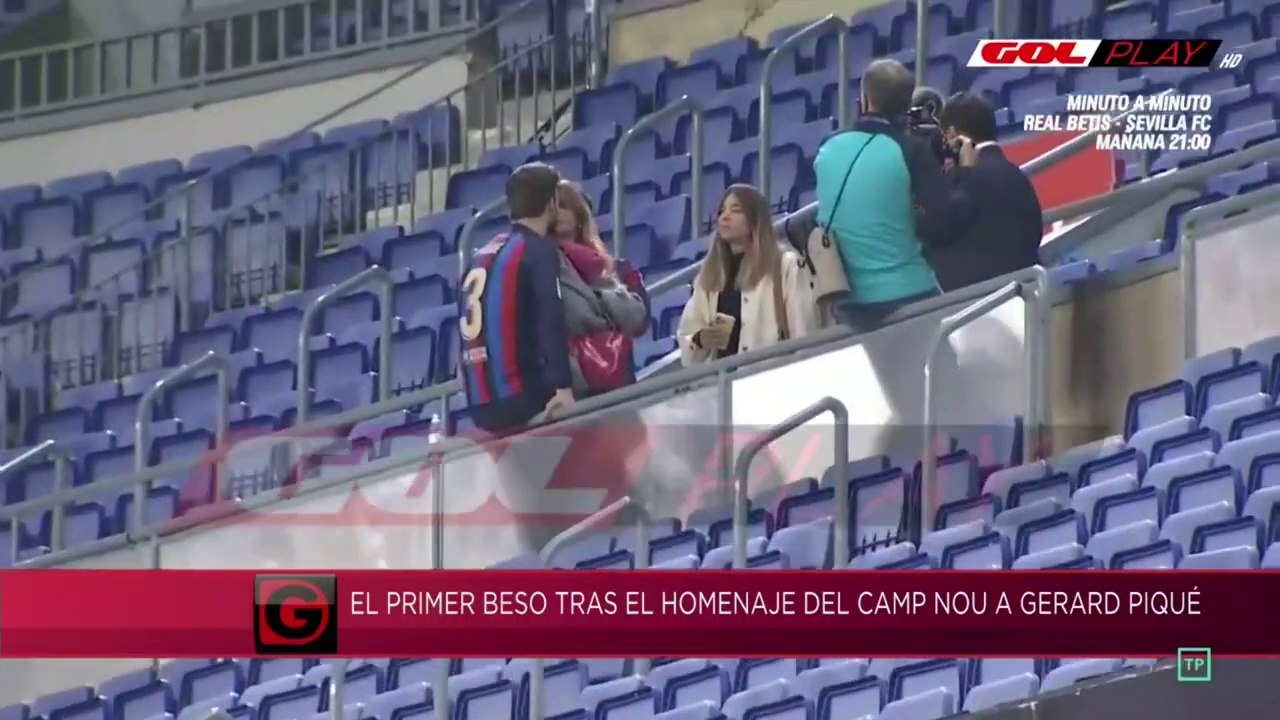 Las imágenes de CLARA CHÍA y PIQUÉ tras su despedida del fútbol y se DESCUBRE que hizo SHAKIRA