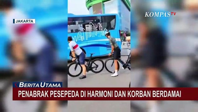 Kasus Tabrak Lari Pesepeda di Harmoni, Sopir Taksi Online Minta Maaf dan Damai dengan Korban
