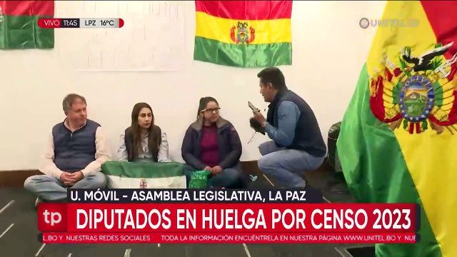 Asambleístas de CC ingresan en huelga de hambre en pedido de Censo el 2023