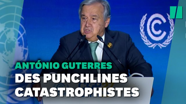 Sur la crise climatique, les discours alarmistes du patron de l'ONU António Guterres