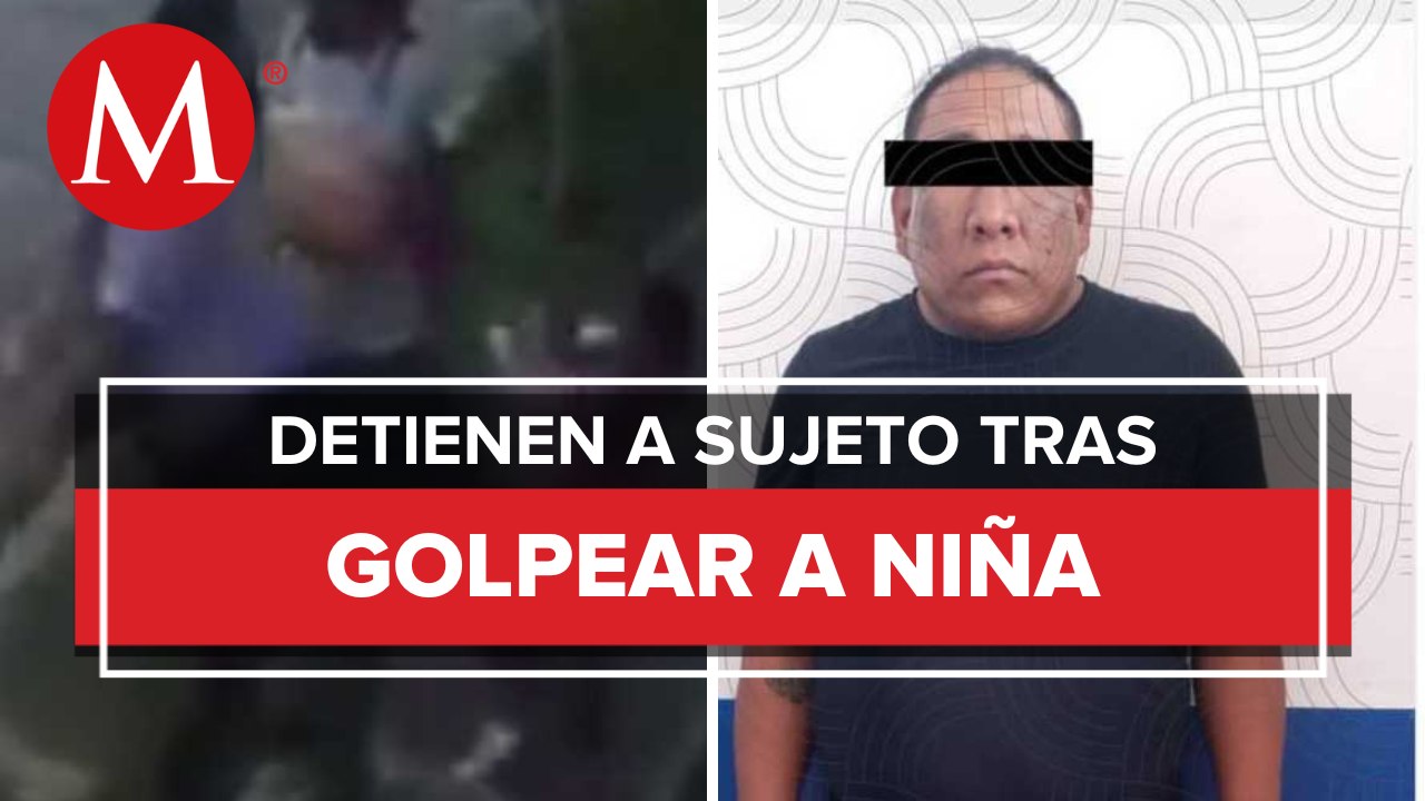 Arrestan a hombre que golpeó a una menor de edad en calles de Morelos