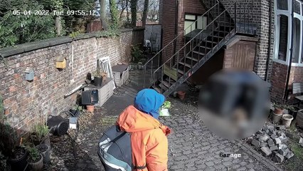 CCTV from burglary in South Shields