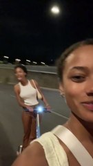 Sisters on Scooters Collide