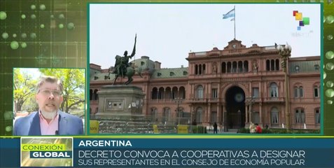 Gobierno de Argentina determina acciones de beneficio para la economía popular