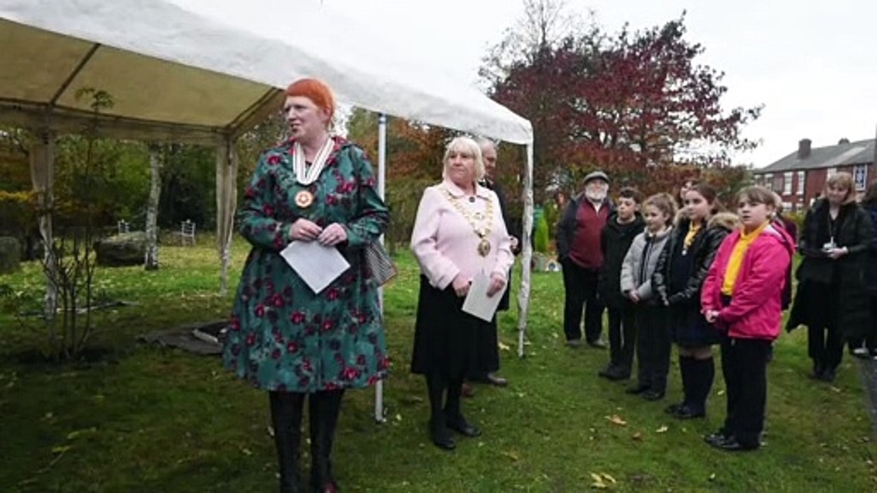 Royal tree planting ceremony