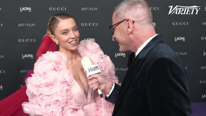 Sydney Sweeney LACMA Red Carpet