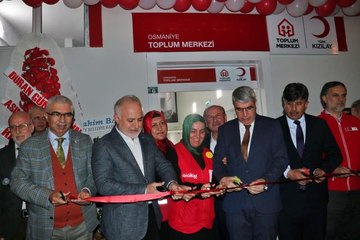 Türk Kızılay Genel Başkanı Kınık, Osmaniye'de konuştu