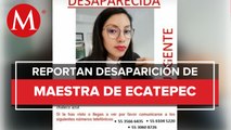 Maestra de inglés en Ecatepec desaparece; familiares acusan omisión de la FGJEM