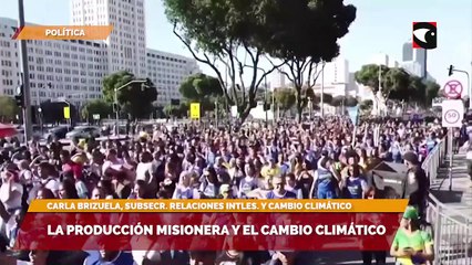 La producción misionera y el cambio climático
