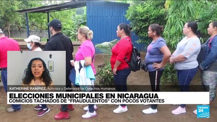 Katherine Ramírez: "En Nicaragua no existen las condiciones para ejercer los derechos civiles"