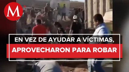 Se registra rapiña tras accidente en Sonora, hay 4 personas muertas
