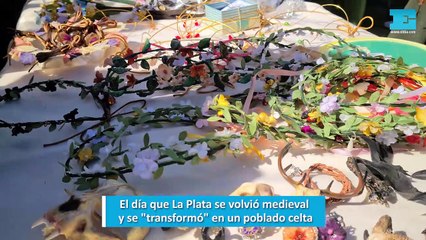 El día que La Plata se volvió medieval y se transformó en un poblado celta