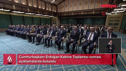 Erdoğan'dan aile yardımı, doğal gaz ve elektrik desteğiyle ilgili açıklama