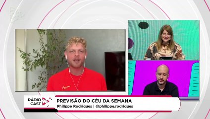 Rádio Cast | Previsão do céu da semana