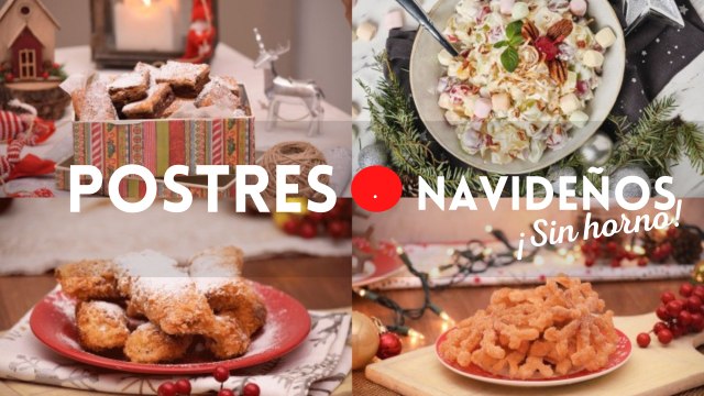 ¿Sin horno para Navidad? Checa 5 fáciles y deliciosos postres navideños sin horno