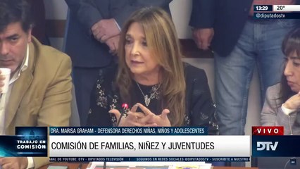 En Diputados, Marisa Graham brindó detalles del informe anual de la gestión de la Defensoría