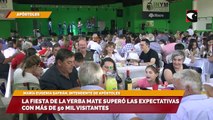 La fiesta de la Yerba Mate superó las expectativas con más de 50 mil visitantes