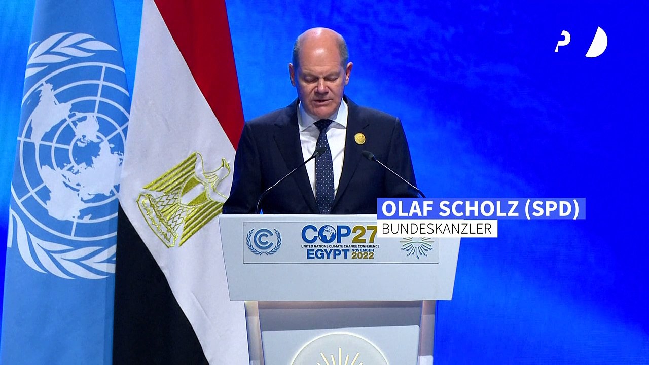 Cop27: scholz sagt ärmeren staaten 170 millionen euro für klimaschäden zu