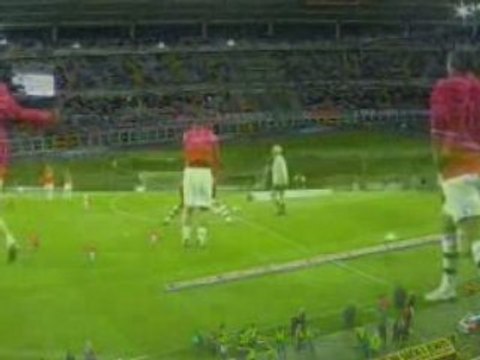 Juventus - Napoli 16/03/2008 riscaldamento pre partita