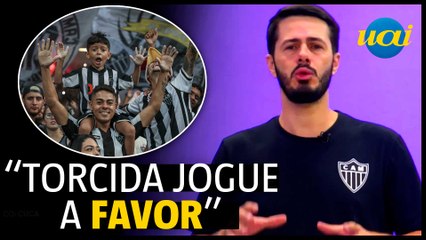 Atlético: Fael faz apelo para torcida na reta final